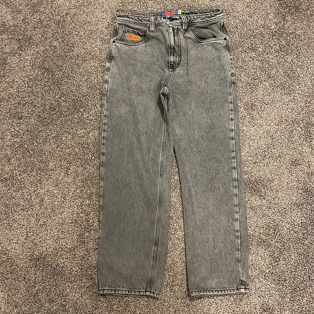 Empyre Jeans hardly worn relax fit light grey wash